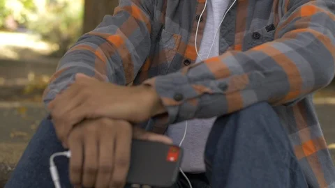 Self Care Positive Mindfulness Practice Fighting Anxiety and Mental Illness Stock Footage 121385964