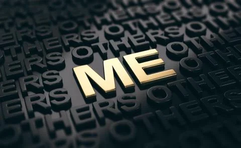 Self Confidence and Assertiveness, Personal Branding Concept. Stock Photos