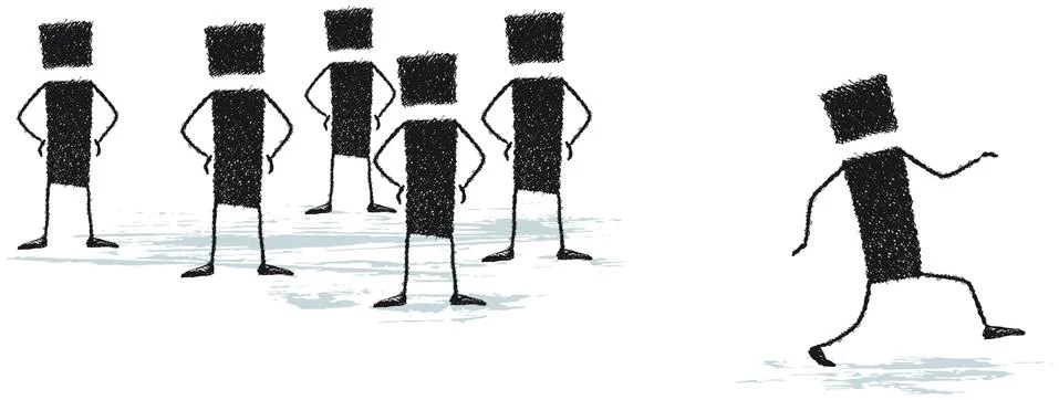 Self-confident Stock Illustration