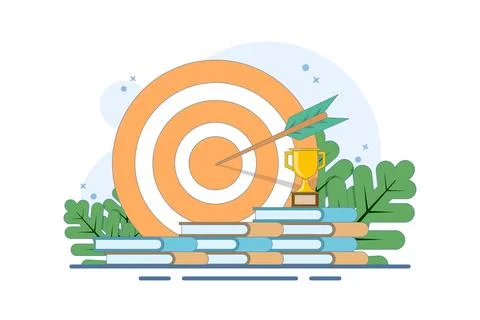 Self-development concept. Skills improvement. Self-study, online education. イラスト素材