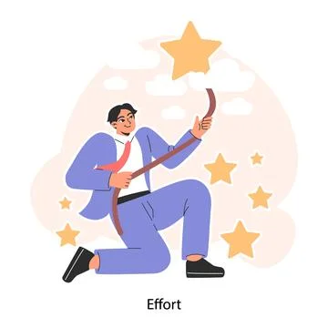 Self-development. Increasing of individual or professional competencies Illustrazione stock