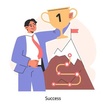 Self-development. Increasing of individual or professional competencies Illustrazione stock