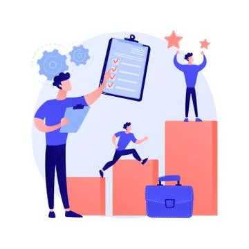 Self development vector concept metaphor Stock Illustration