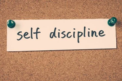 Self discipline Stock Photos
