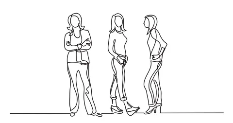 Self drawing animation of continuous line drawing Stock Footage 89786089