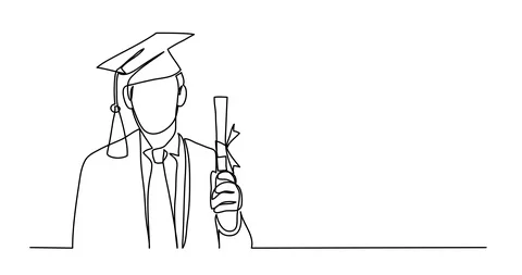 Self drawing animation of continuous line drawing Vídeos de archivo 89812155