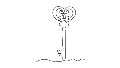 Key Line Drawing Stock Video Footage | Royalty Free Key Line Drawing ...