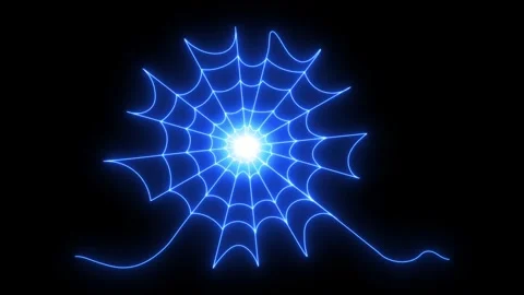 Self drawing animation one continuous line draw, logo, Blazing  blue flame 스톡 동영상 281550967