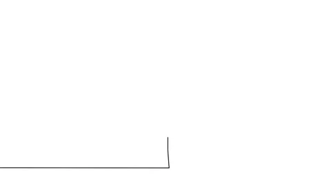Self drawing animation of one line drawing of isolated maple leaf Stock Footage 136461243