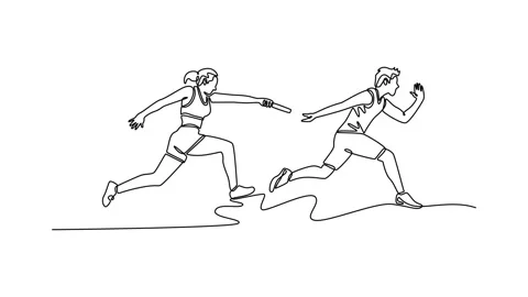 Female Sprinter Isolated Stock Videos – Royalty-Free HD & 4K Videos