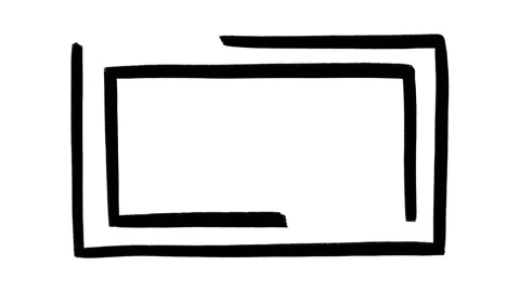 Self drawing doodle frame, stop motion hand drawn animation Stock Footage 170608408