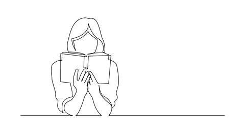 Self Drawing Line Animation of continuou... | Stock Video | Pond5