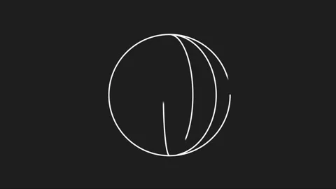 Self drawing line animation of world planet earth. Stock Footage 135558607