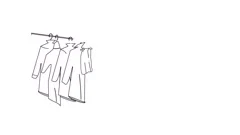 Clothes S Line Drawing PNG Images  Pngtree