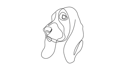 dogs drawings simple