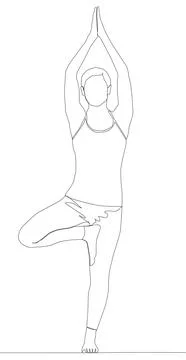 Self-drawing a simple animation of one continuous exercise of drawing one lin Stock Illustration