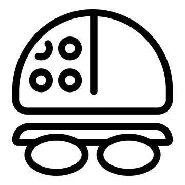Self driving bus icon representing autonomous public transportation 스톡 일러스트