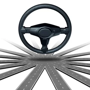 Self Driving Car Concept Stock Illustration