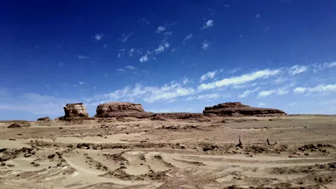 Self-driving in Qinghai Province， Stock-Footage 166347325