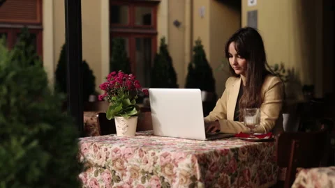 Self employed, laptop computer, Freelance work 動画素材 224374397