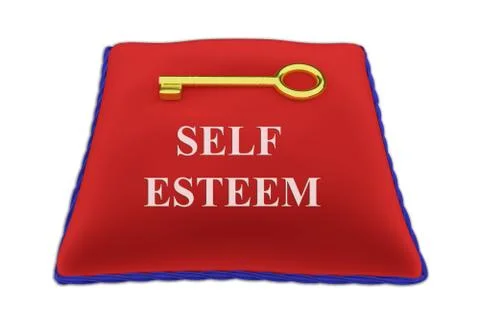Self Esteem Emotion concept Stock Illustration