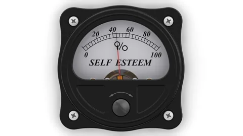 Self esteem indicator in action Stock Footage 132919748