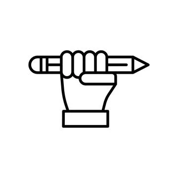 Self-Expression Icon Perfect for Art and Creativity Themes Stock Illustration