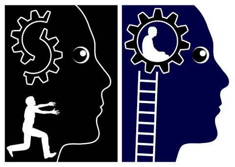 Self Help Concept Sort out your Life Illustrazione stock