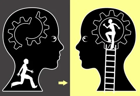 Self Help Stock Illustration