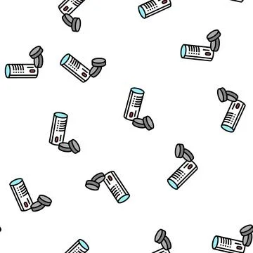 Self-igniting coal vector seamless pattern Stock Illustration