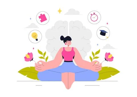 Self Improvement Illustration featuring Upskilling, Learning at Work, Educa.. 스톡 일러스트
