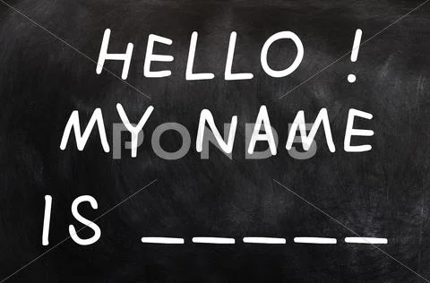 Self introduction Stock Photos