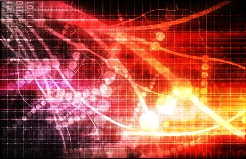 Self Learning Technology Illustrazione stock