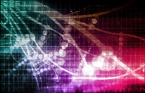 Self Learning Technology Stock Illustration