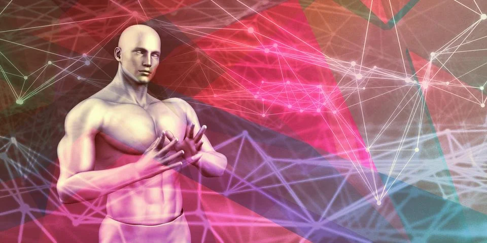 Self Learning Technology Stock Illustration