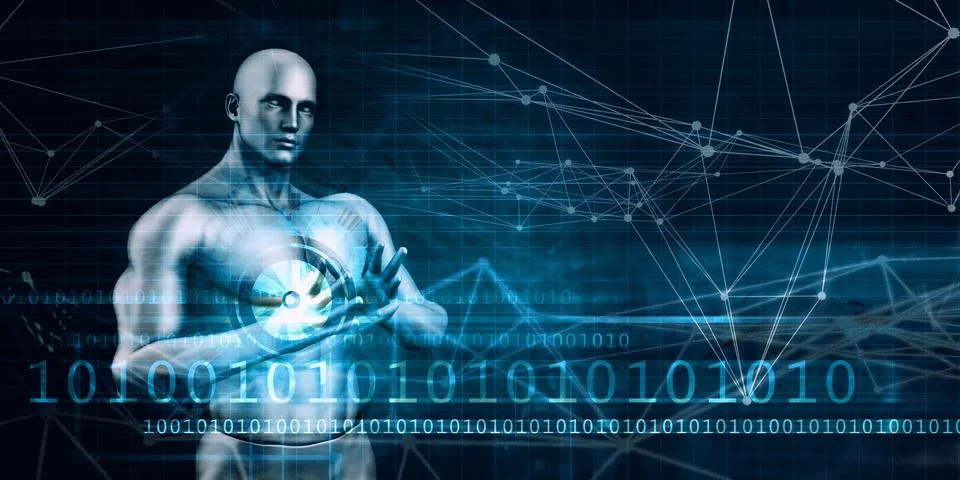 Self Learning Technology 库存照片