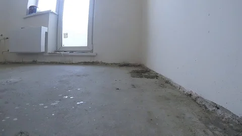 Self-leveling floor Stock Footage 123818066