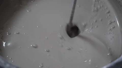 Self-leveling floor. Stock Footage 156499221