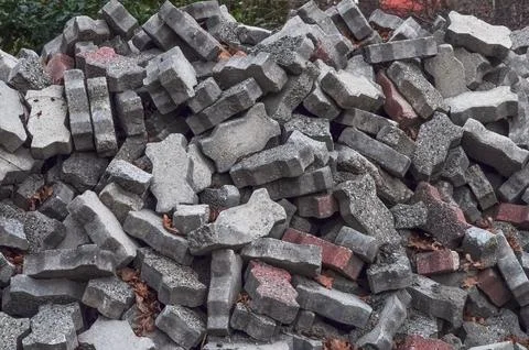 Self locking floor blocks Stock Photos