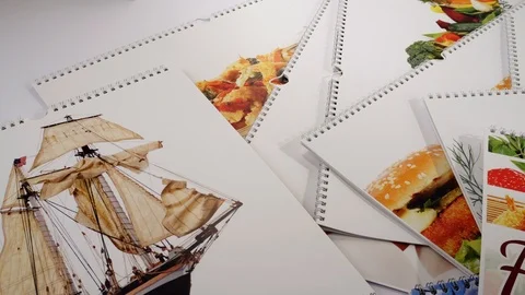 Self Made Photography Calendars Video stock 126589464