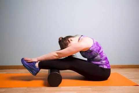 Self myofascial release as a type of functional training 库存照片