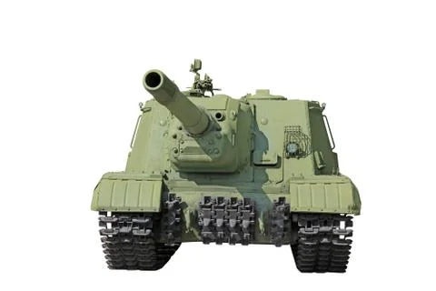 Self-propelled artillery Stock Photos