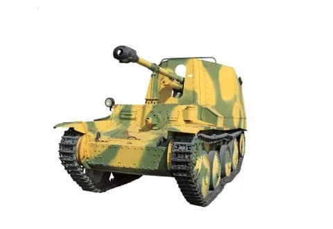 Self-propelled artillery Stock Photos