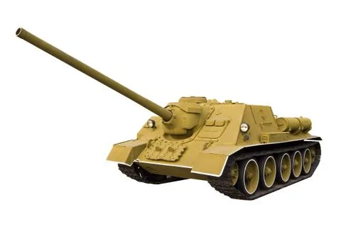 Self-propelled gun Stock Photos