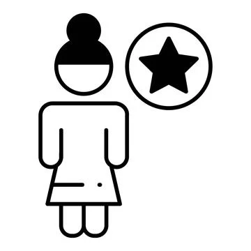 Self Respect Dualtone Icon Stock Illustration