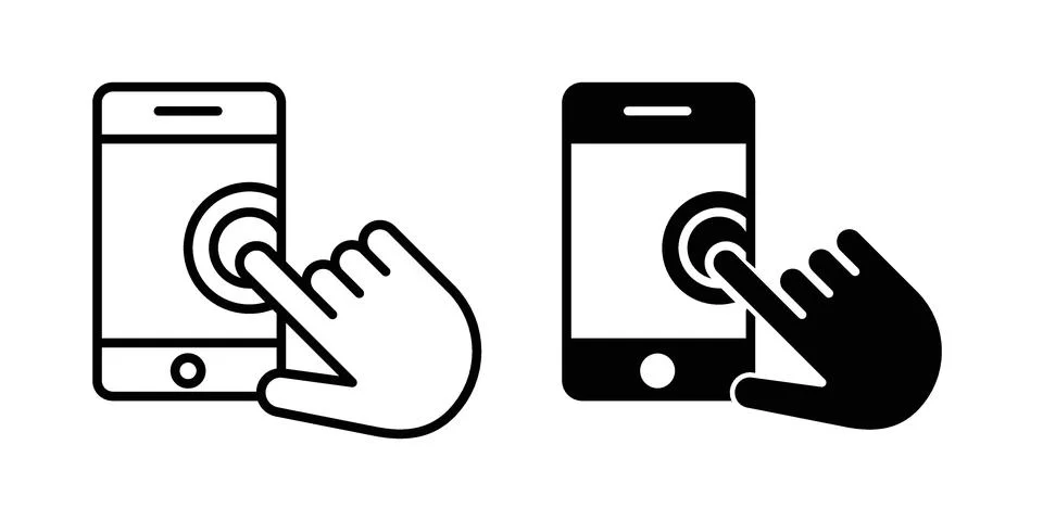 Self service icon design. Simple Vector illustrations.. Stock Illustration