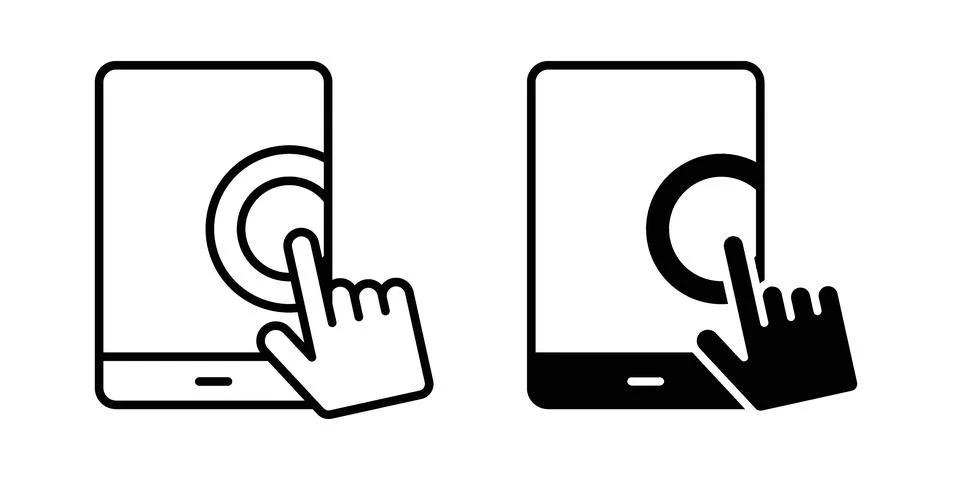 Self service icon vector design. EPS10 Stock Illustration