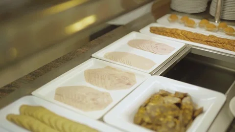 Self service plate Stock Footage 72426025