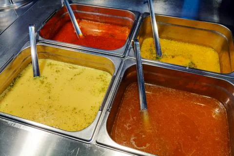 Self service restaurant Stock Photos