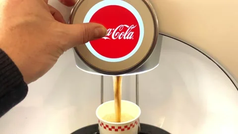 Self Service Soda Machine Stock Footage 239246920